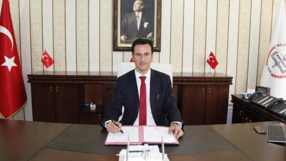 Ankara Millî Eğitim Müdürü M. Tayyip Kahyaoğlunun Göreve Başlama Mesajı