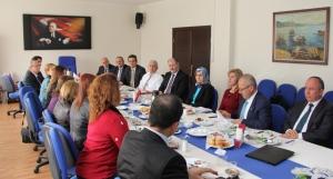 Erol Bozkurt Mesleki ve Teknik Eğitim Kurumlarının Müdürleri ile Sohbet Toplantısında Bir Araya Geldi