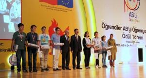 AByi Öğreniyorum Bilgi Yarışması Ödül Töreninden Ankaraya Birincilik Ödülü