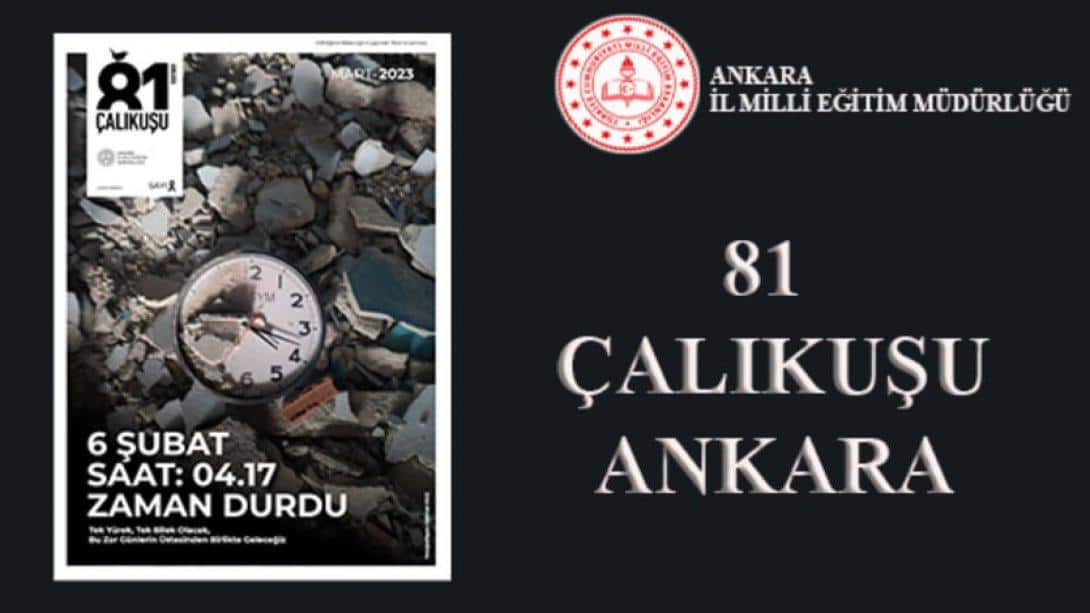 81 Çalıkuşu Ankara Mart 2023