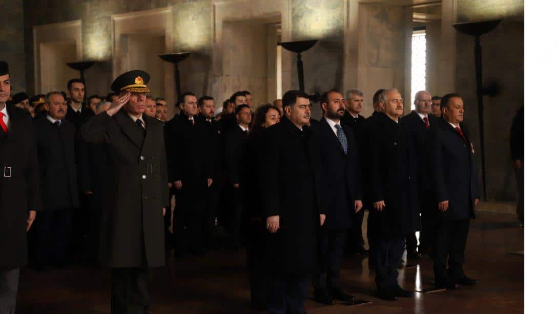 Anıtkabir'de 18 Mart Şehitleri'ni Anma Töreni Düzenlendi